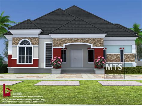 Bungalow Exterior Designs In Nigeria Besthomish