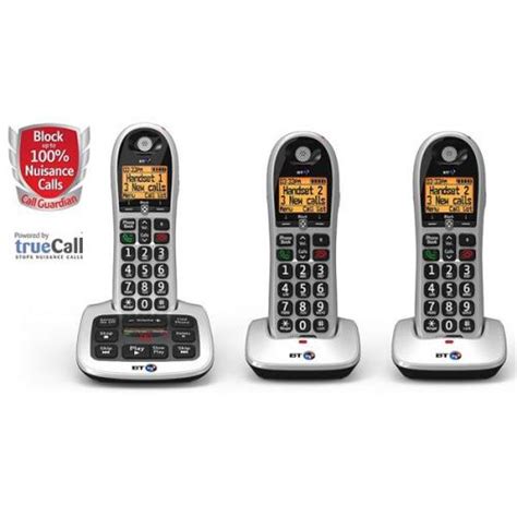 Bt Bt Trio Big Button Dect Gjq J Cordless Telephones