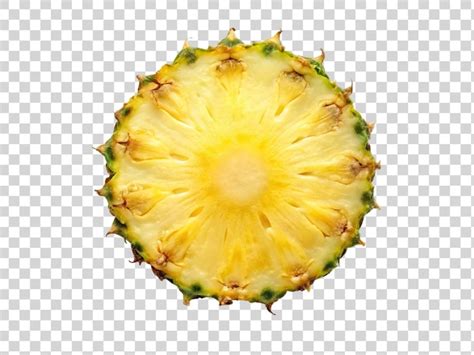 Premium PSD Pineapple Slice Isolated On Transparent Background