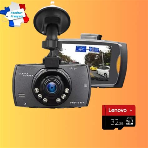 DASHCAM CAMÉRA VOITURE Tableau de Bord Full HD 1080p Enregistreur Vidéo