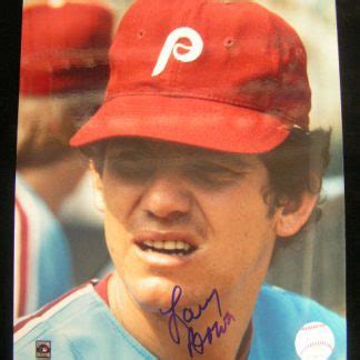 Philadelphia Phillies Larry Bowa Autographed Photo Carls Cards