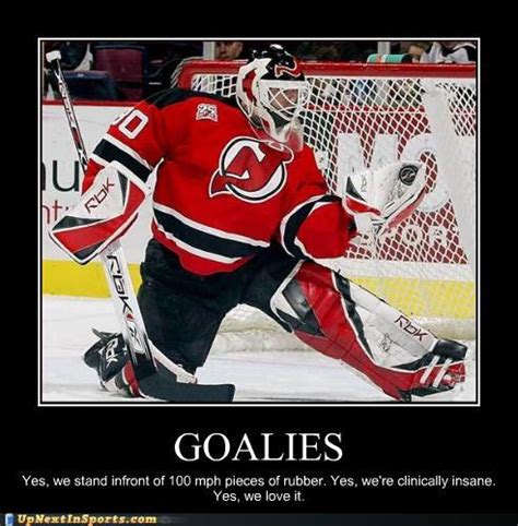 Funny Hockey Goalie Quotes. QuotesGram