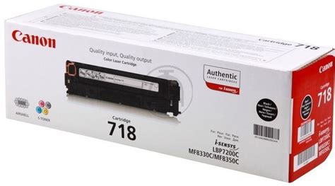 Canon 718 Toner Zwart