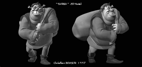 Shrek Character Concept Art