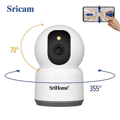 SRICAM SriHome SH038 5G WiFi 4MP QHD 1440P Built In Mic Speaker Full