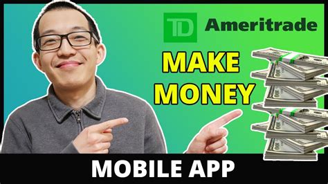 Td Ameritrade App Tutorial For Beginners Youtube