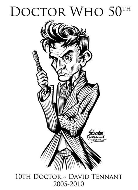 Doctor Who 10th Doctor David Tennant By Southparktaoist On Deviantart