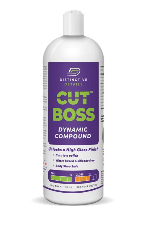 Cut Boss™ - Distinctive Details