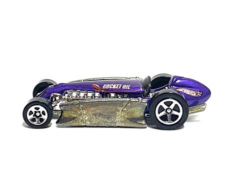 Loose Hot Wheels - Rocket Oil Special Race Car - Purple Rocket | Muncle ...