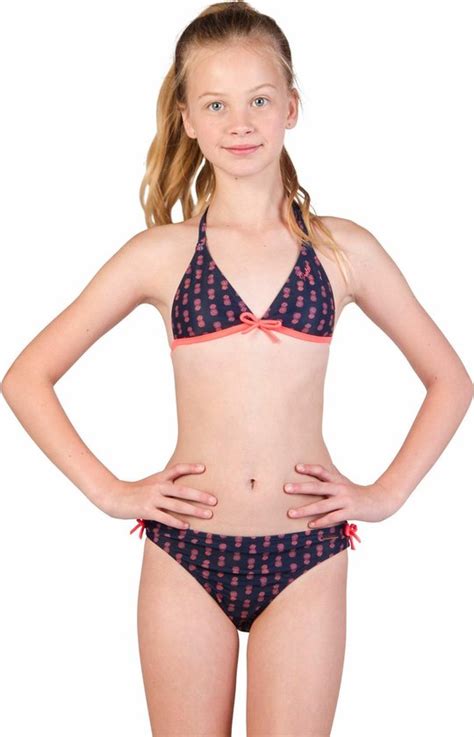 Protest MIMOSA JR Triangle Bikini Meisjes Ground Blue Maat 164 Bol