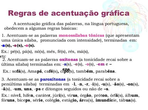 Ortografia Acentuacao Grafica - Acentuação gráfica