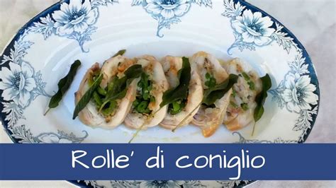 Rollè di coniglio ripieno di verdure con pochi grassi YouTube