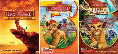 The Lion Guard Lion King Spin Off Tv Series Complete Volumes 1 3 New Dvd Set Dvd Hd Dvd And Blu Ray