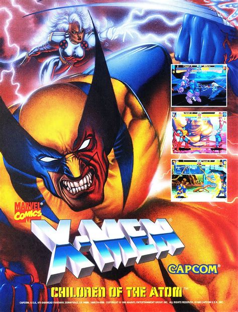 Nba Jam The Book On Twitter Arcade Promo Flyer For X Men