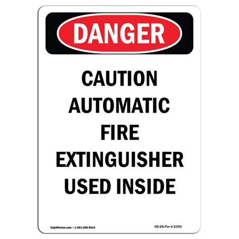 Signmission Safety Sign OSHA Danger 24 Height Aluminum Caution