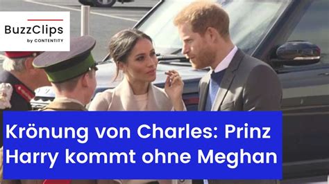 Kr Nung Von K Nig Charles Prinz Harry Kommt Ohne Meghan Youtube