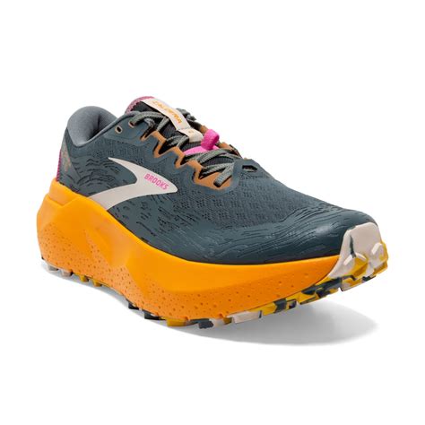 Brooks Caldera Slate Et Cheddar Chaussures De Trail