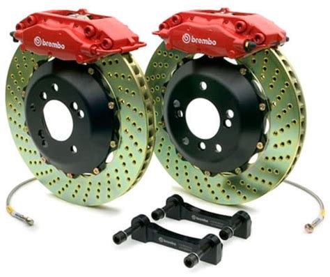 Porsche And MINI Brembo Gran Turismo Front Brake Kit With Cross Drilled