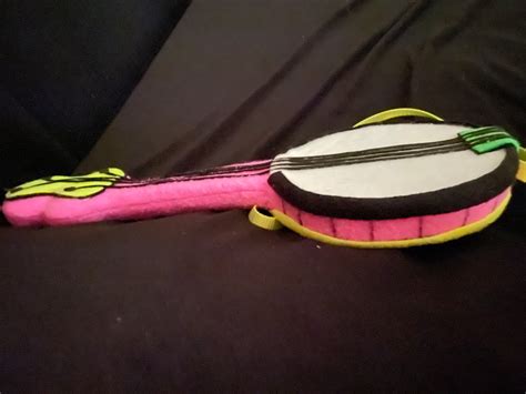 Blacklight Puppet Banjo Prop Out Of The Box Puppets