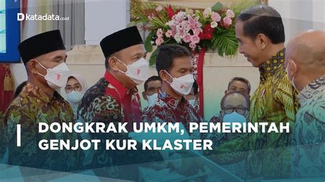 Teten Masduki Topang Umkm Kur Yang Tersalurkan Sudah Mencapai Rp