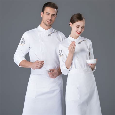 Jinrui Professional Customized Clothing Waiter Workwear Long Sleeved T Shirt Fast Food Western