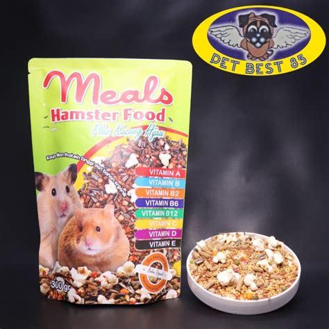 Makanan Hamster Meals Hamster Food 300gr Hamsfood Plus Kacang Hijau