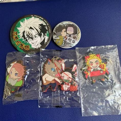 Devil S Blade Demon Slayer Kimetsu No Yaiba Rubber Strap Can Badge