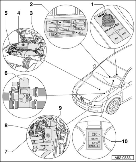 Audi Workshop Service And Repair Manuals A4 Cabriolet Mk2 Heating