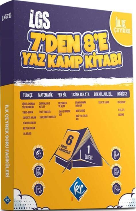 Kr Akademi Lgs Den E Yaz Kamp Kitab T M Dersler Komisyon