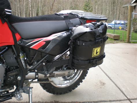 Where Is Wolfman Klr 650 With Wolfman Racks And Dry Saddle Bags