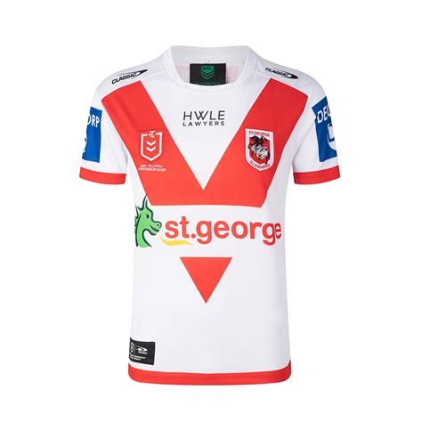 Buy 2023 St George Illawarra Dragons NRL Home Jersey – Youth - Your Jersey