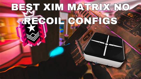 These Are The Best Xim Matrix Configs For Zero Recoil Youtube