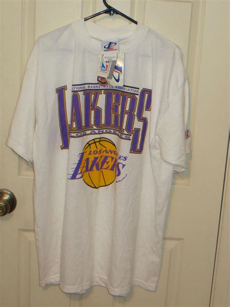 Vintage Los Angeles Lakers Logo Athletic T-Shirt Men's (XL) Licensed ...