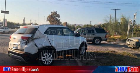 Hoy Tamaulipas Accidente En Tamaulipas Conductora Se Salva De Ser