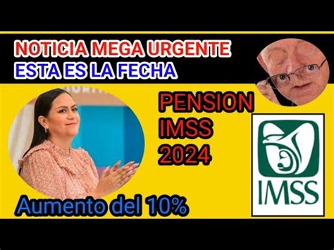 AVISO URGENTE Esta es la fecha y dia en que pensionados IMSS recibirán