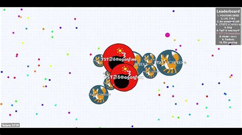 Agar Io Teaming With Icri Tricksplit Youtube