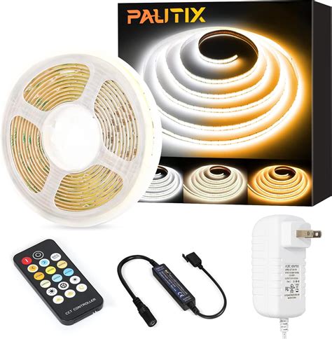 Amazon PAUTIX COB LED Strip Light White CCT Tunable 3200LEDs CRI90