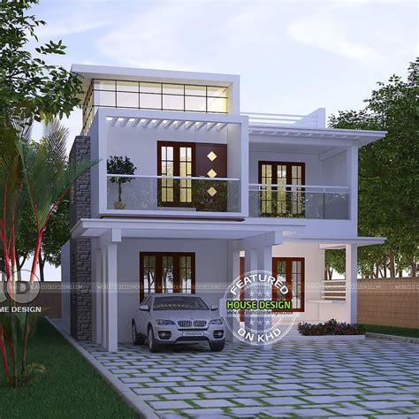 2250 square feet 4 bedroom modern home | Modern house, New house plans ...