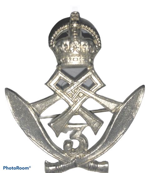 Cap Badge Rd Queen Alexandra S Own Gurkha Rifles Rd Gorkha Rifles