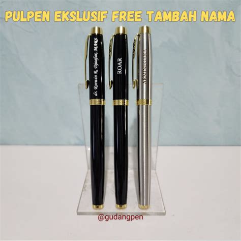 Jual Pulpen Metal Model Parker Im New Roller Ball Bisa Cetak Logo