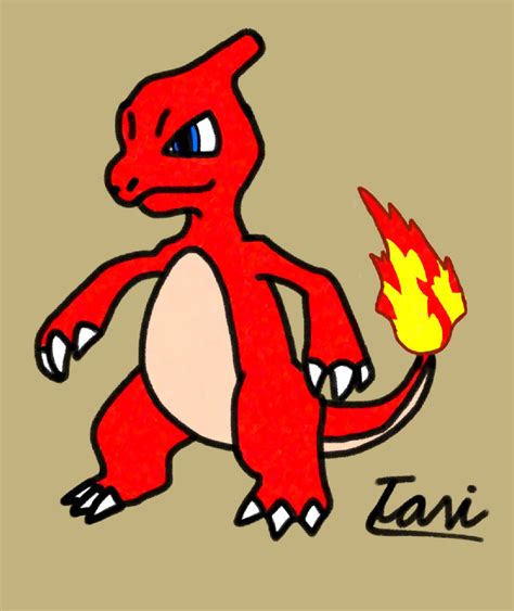 How To Draw Charmeleon