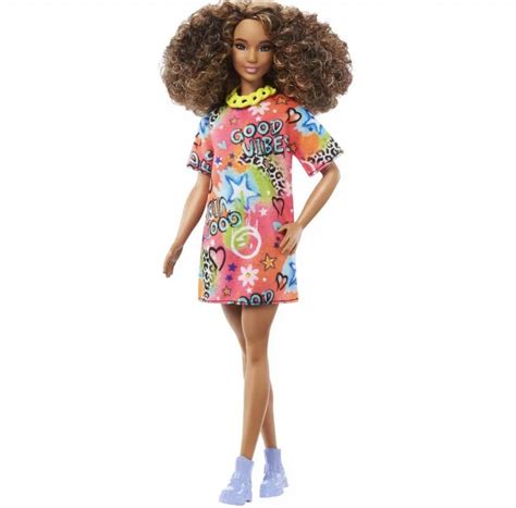 Кукла Mattel Barbie Fashionistas с кудряшками 201, HJT00 | отзывы