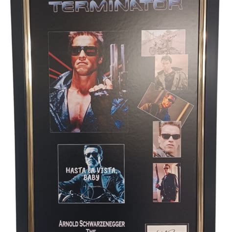 Arnold Schwarzenegger Signed Display Signed Memorabila Shop