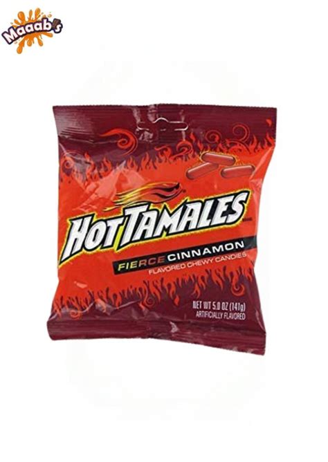 MIKE AND IKE Hot Tamales Fierce Cinnamon Peg Bag G Maaabs