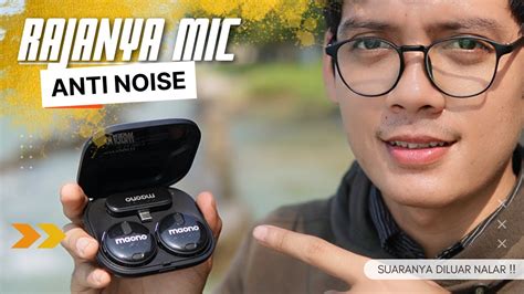 Mic Wireless Terbaik Suara Super Jernih Maono Wm Youtube