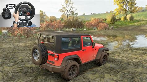 Jeep 4x4 Realistic Off Roading Forza Horizon 4 Logitechg29 Gameplay