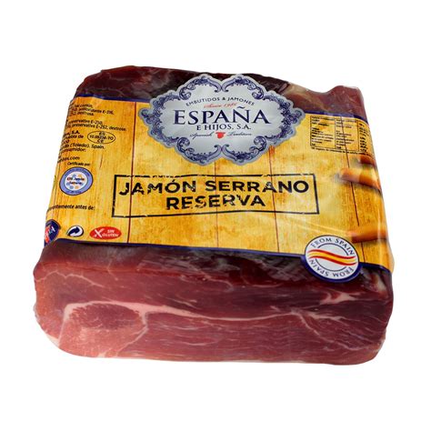 Jamon Serrano Reserva Gr Marca Espa A E Hijos Kemik Guatemala