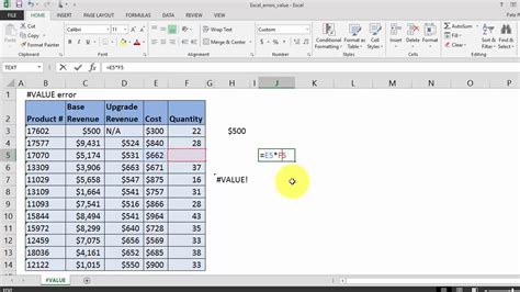 How To Fix Value Error In Your Excel Formulas Excel