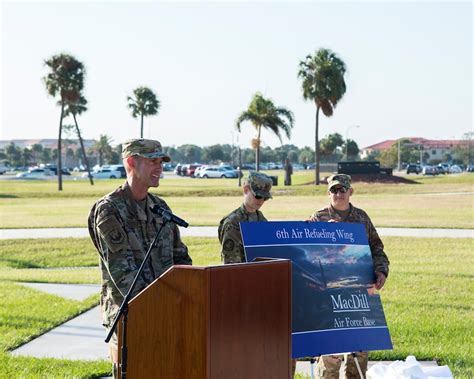 Th Air Refueling Wing Redesignation Macdill Air Force Base News