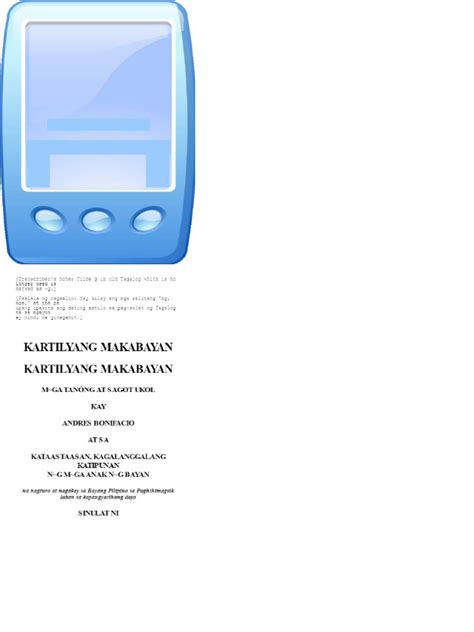 Pebh Kartilyang Makabayan Pdf